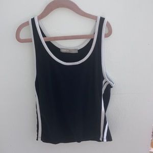 Sporty black top. Size small. Brand: tresic
